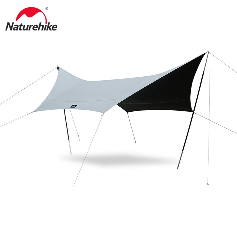 Naturehike SHARK Black Vinyl Hexagonal Sunshade
