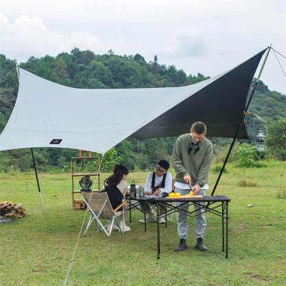 Naturehike SHARK Black Vinyl Hexagonal Sunshade