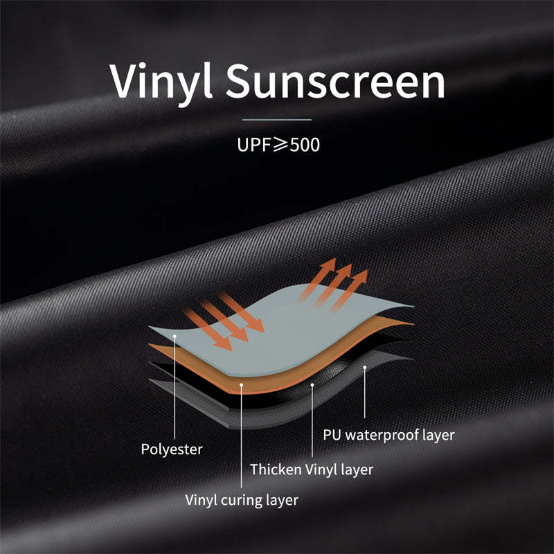 Naturehike SHARK Black Vinyl Hexagonal Sunshade