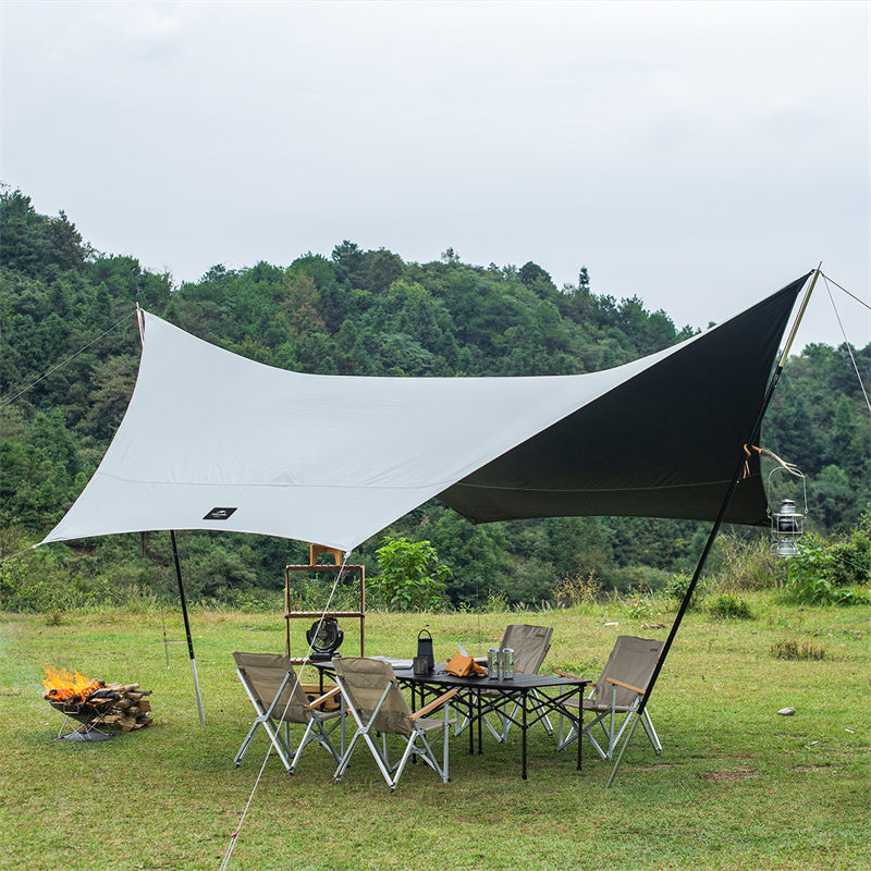 Naturehike SHARK Black Vinyl Hexagonal Sunshade