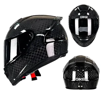 Ultra-Light Carbon Fiber Full-Face Helmet