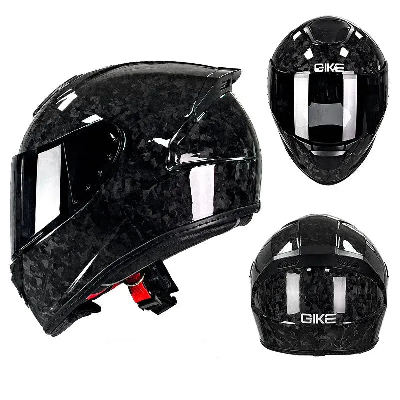 Ultra-Light Carbon Fiber Full-Face Helmet