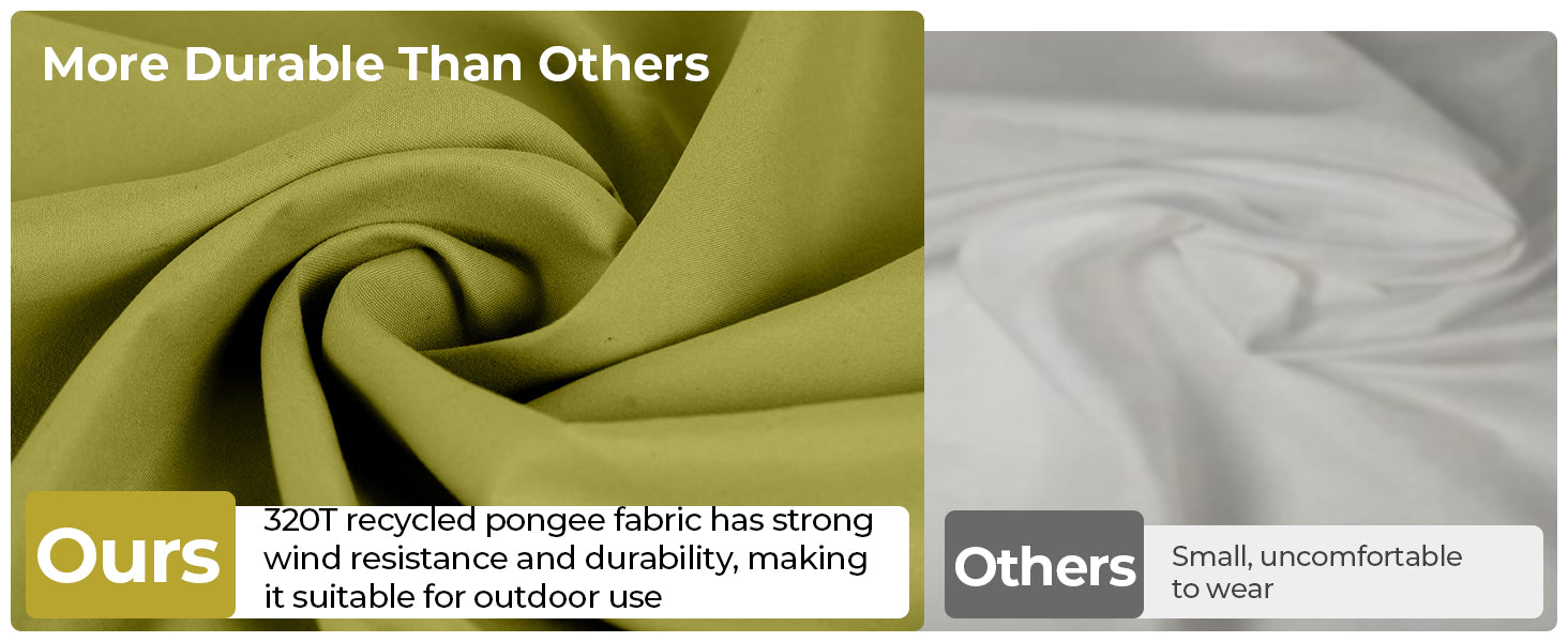 KingCamp Camping Wearable Blanket Poncho