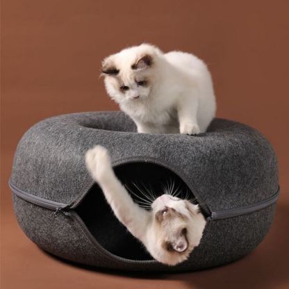 Feline Haven™ Cozy Cat Cave