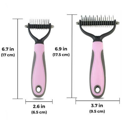 PetRake™ 2 Sided Undercoat Rake For Dogs And Cats