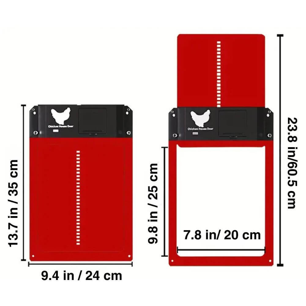 ChickGuard Pro™ Automatic Chicken House Door