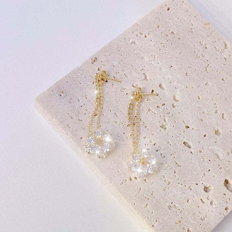  Flowers Dangle Earrings