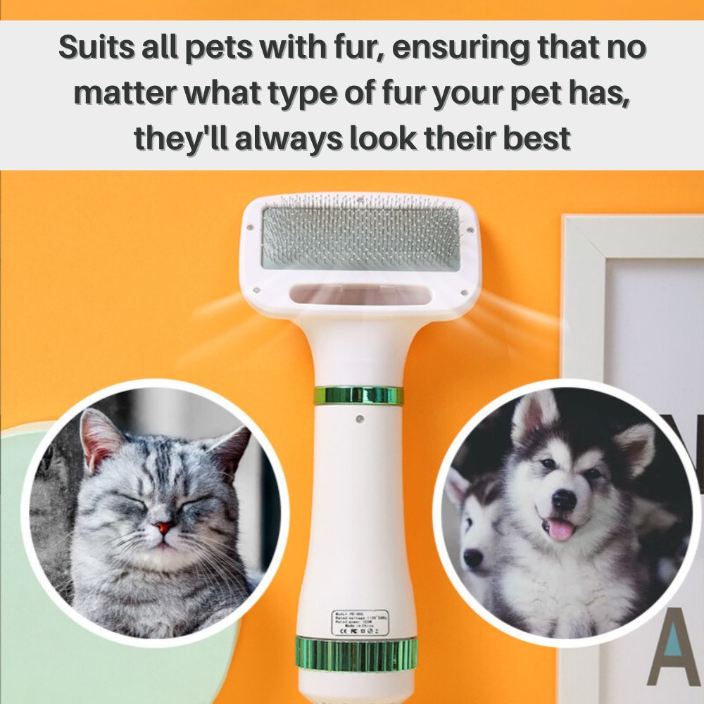 VelvetPaws™ QuickDry Pet Styler
