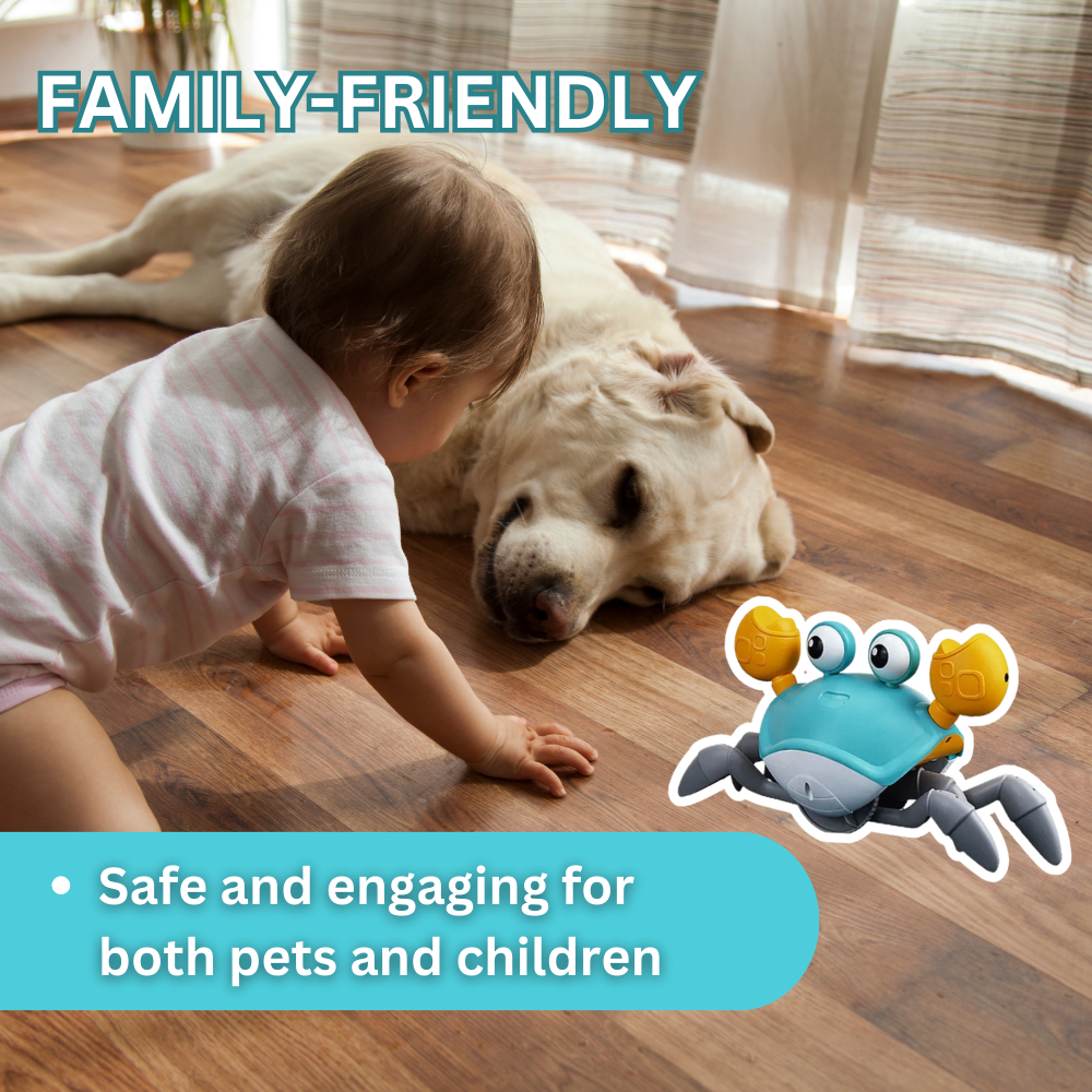 Crawling Crab™ Automatic Dog Toy