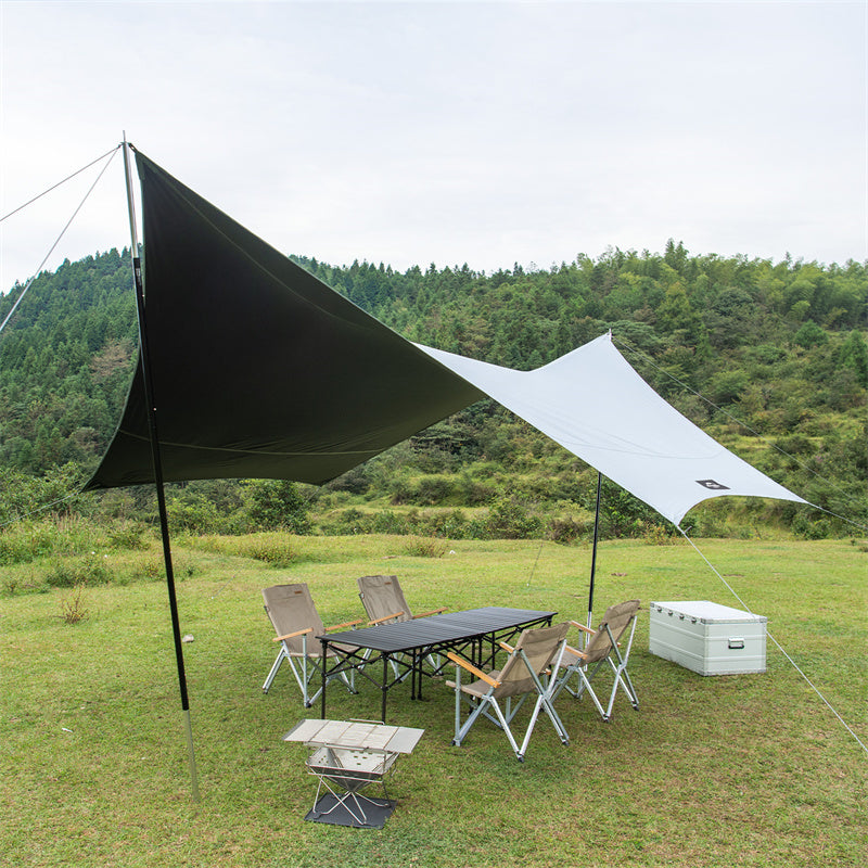 Naturehike SHARK Black Vinyl Hexagonal Sunshade