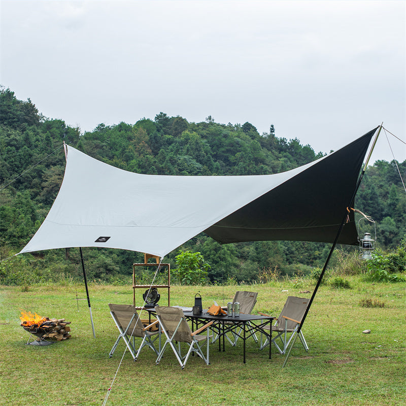 Naturehike SHARK Black Vinyl Hexagonal Sunshade