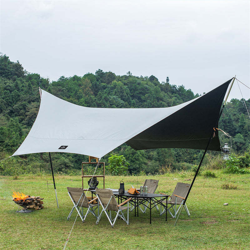 Naturehike SHARK Black Vinyl Hexagonal Sunshade
