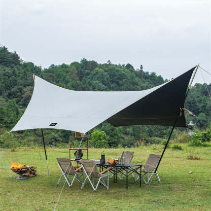 Naturehike SHARK Black Vinyl Hexagonal Sunshade