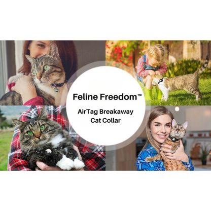 Feline Freedom™ AirTag Breakaway Cat Collar