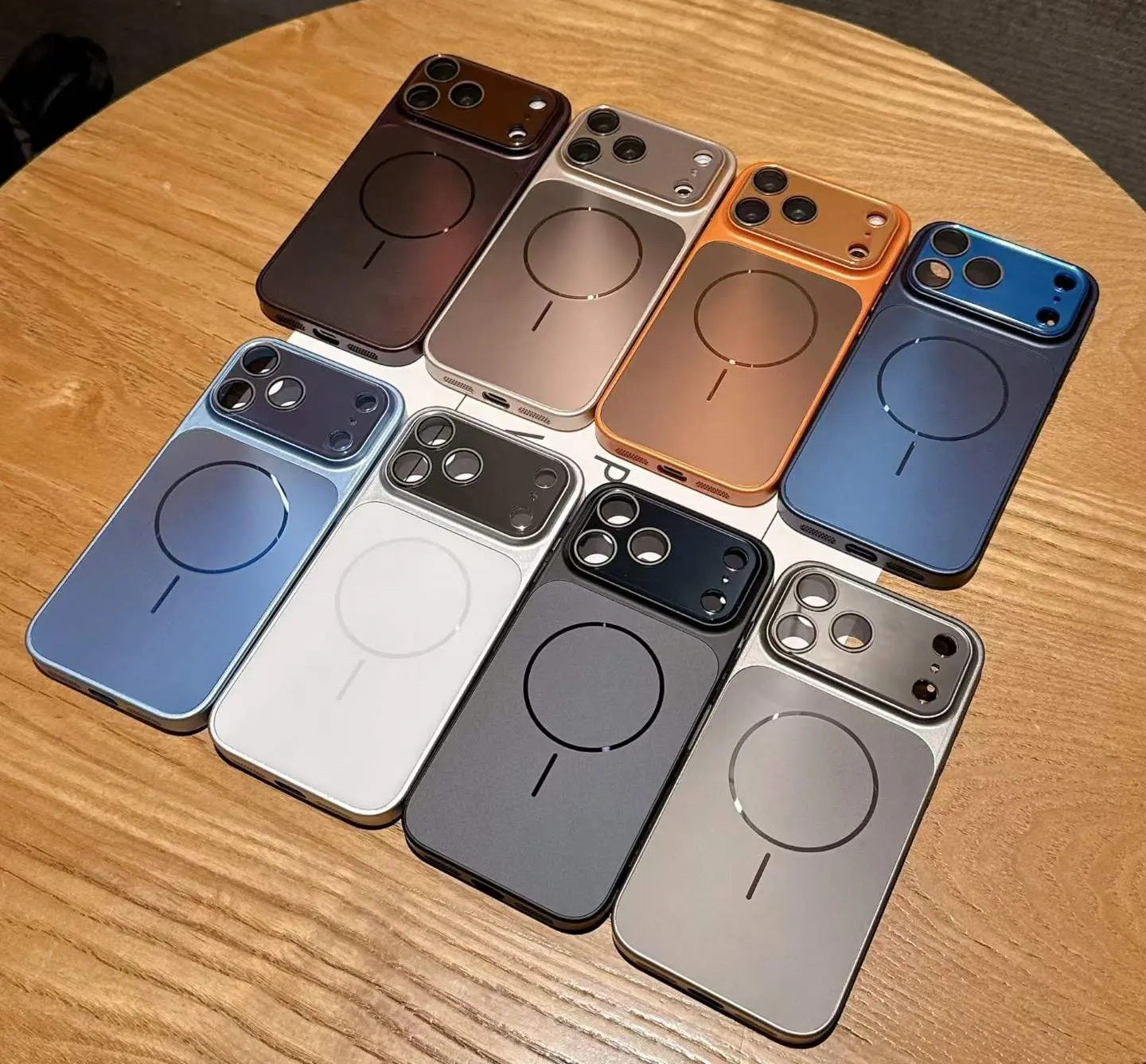 Camera protection and metallic case details
