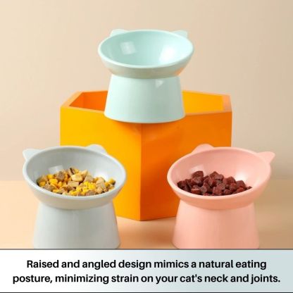 Meow Majesty™ Ergonomic Cat Bowl