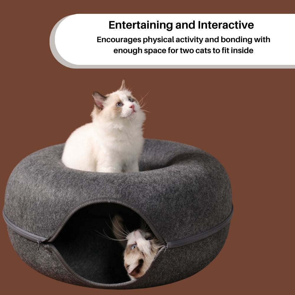 Feline Haven™ Cozy Cat Cave