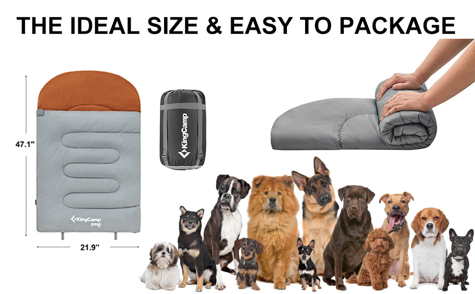 KingCamp PETS MOON POOL Dog Sleeping Bag