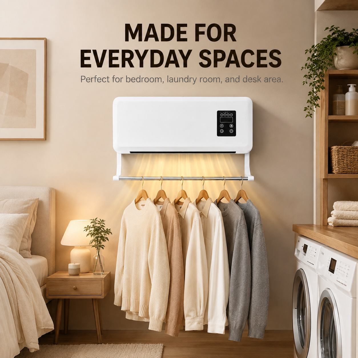 Package contents showing cooling unit remote and manual