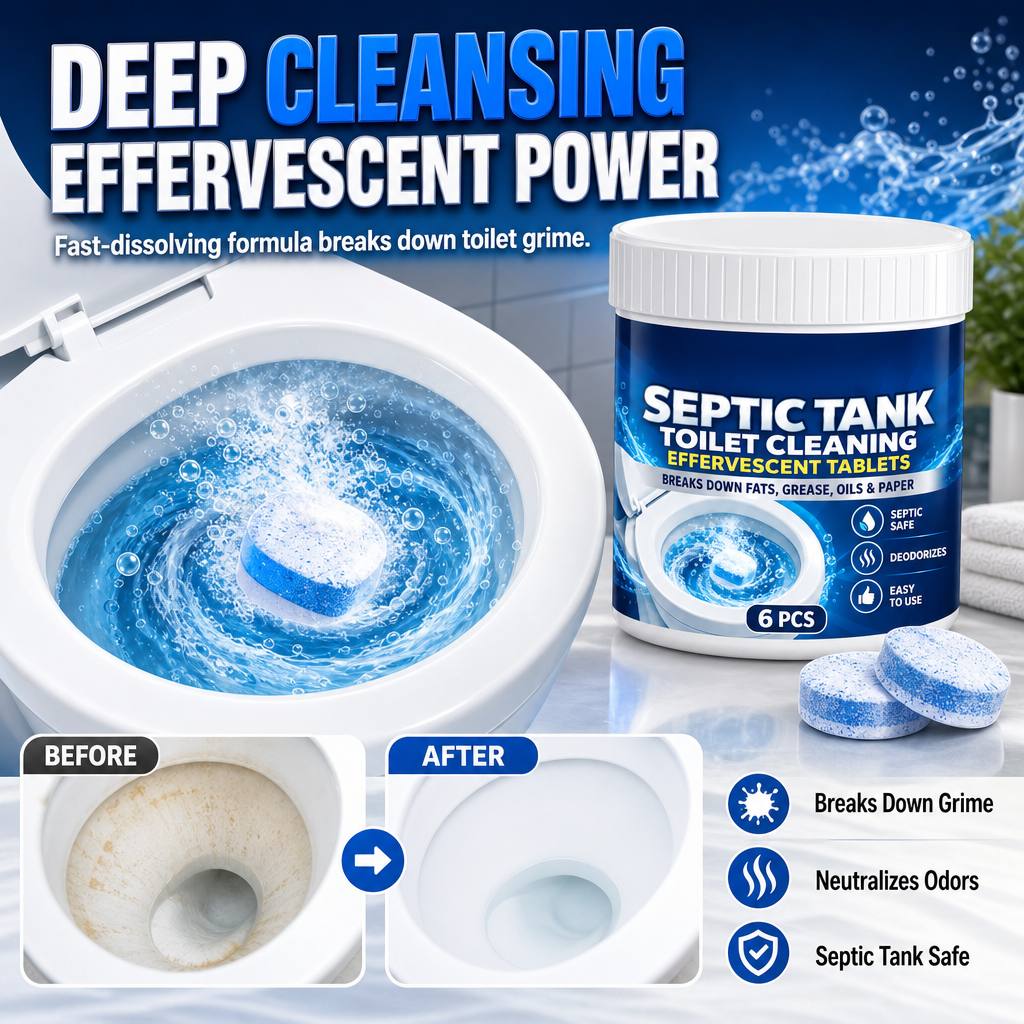 Toilet Cleaning Effervescent Tablets