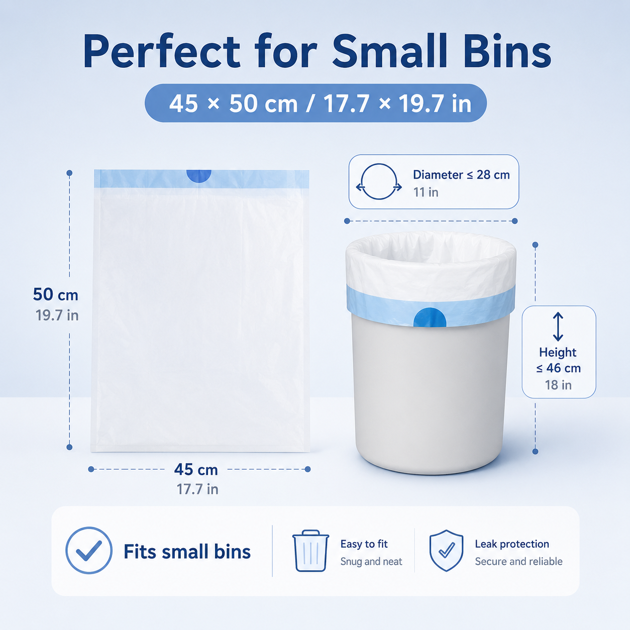 Strong and durable trash bags