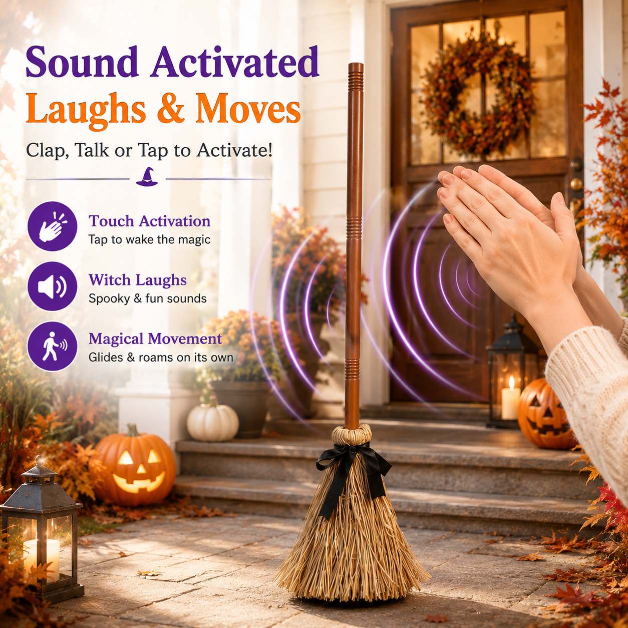 Witch broom life size specifications mapping