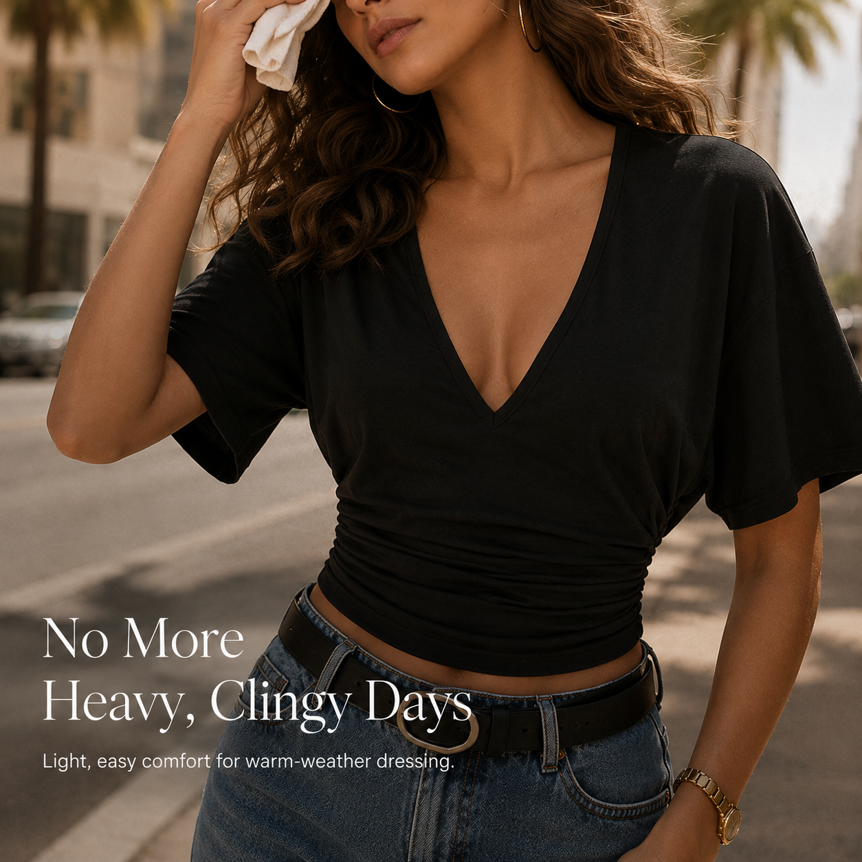 Soft lightweight tee