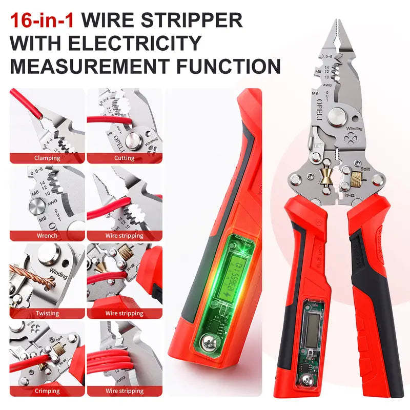 16-in-1 wire stripping pliers product image 2