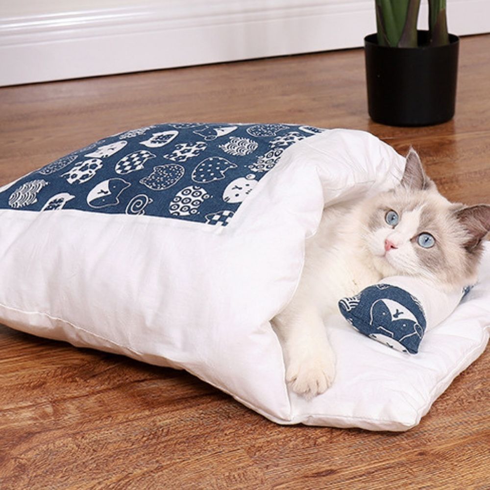 Kitty Pouch™ Cozy Cat Bed
