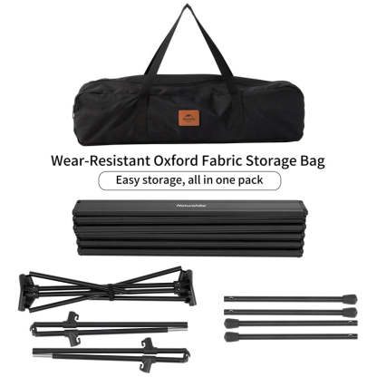 Naturehike FT11 Detachable Aluminum Alloy Table