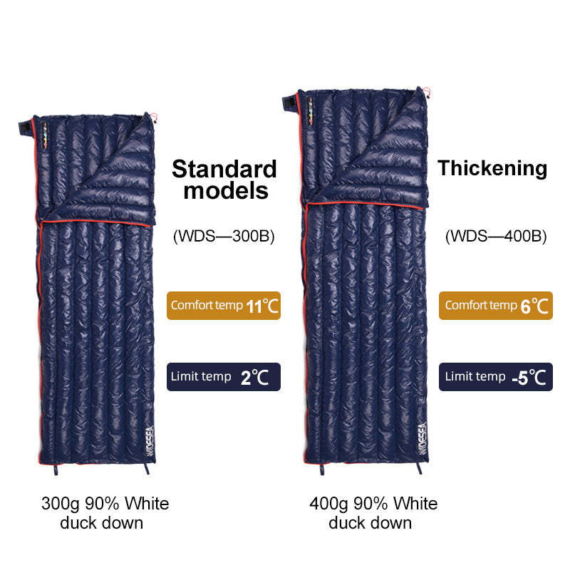 Sleeping Bag Duck Down 300/400G 90% Duck Down