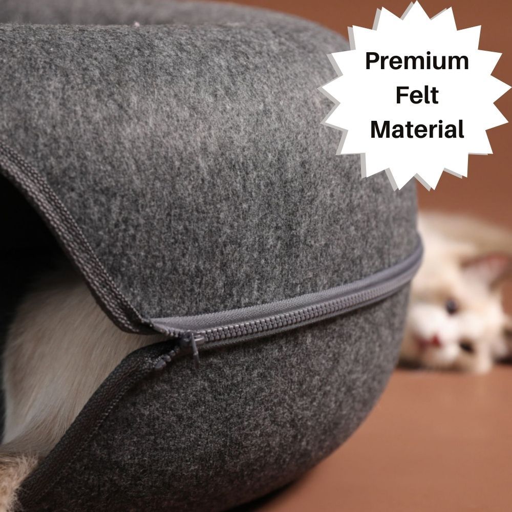 Feline Haven™ Cozy Cat Cave