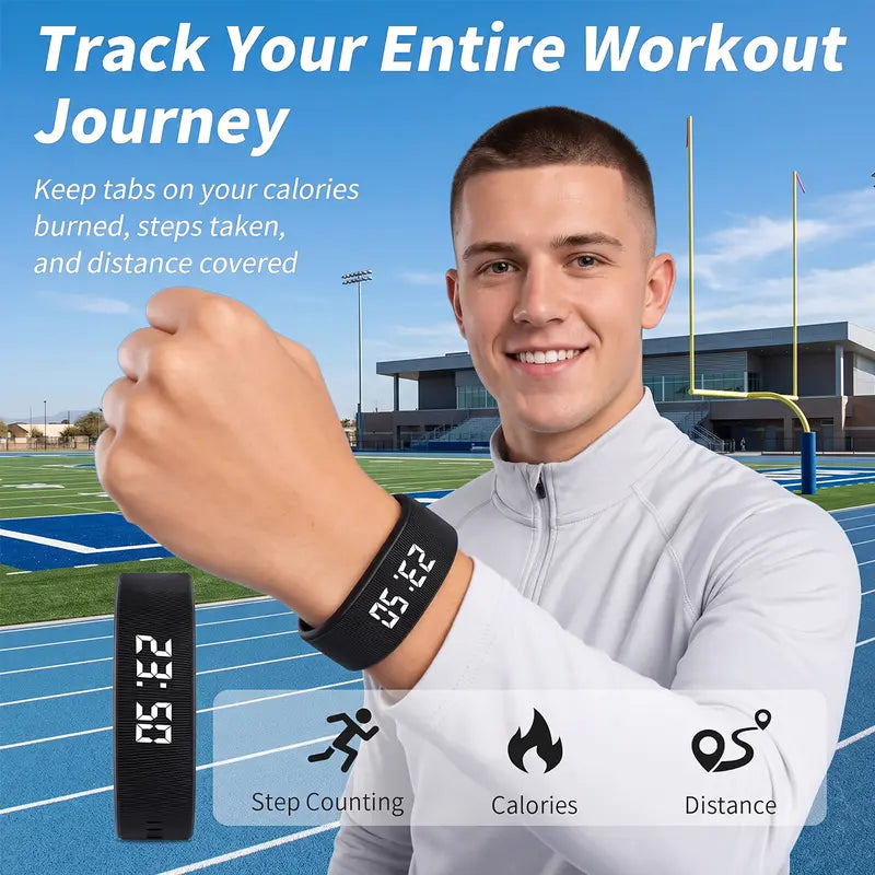 Step Calories and Distance Fitness Tracking
