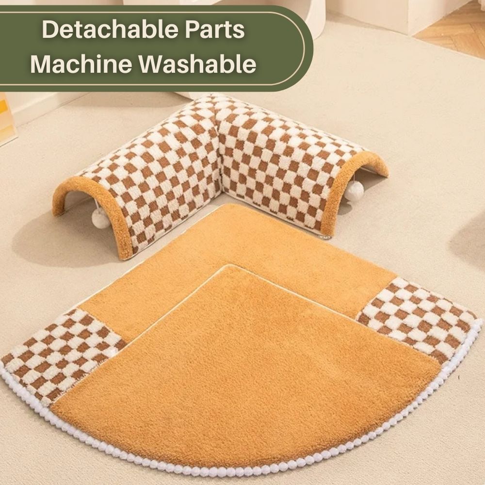 LuxPaws™ 2-In-1 Cat Tunnel Bed