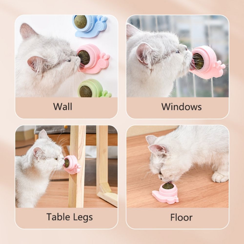 Kitty Delight™ Rotating Catnip Ball