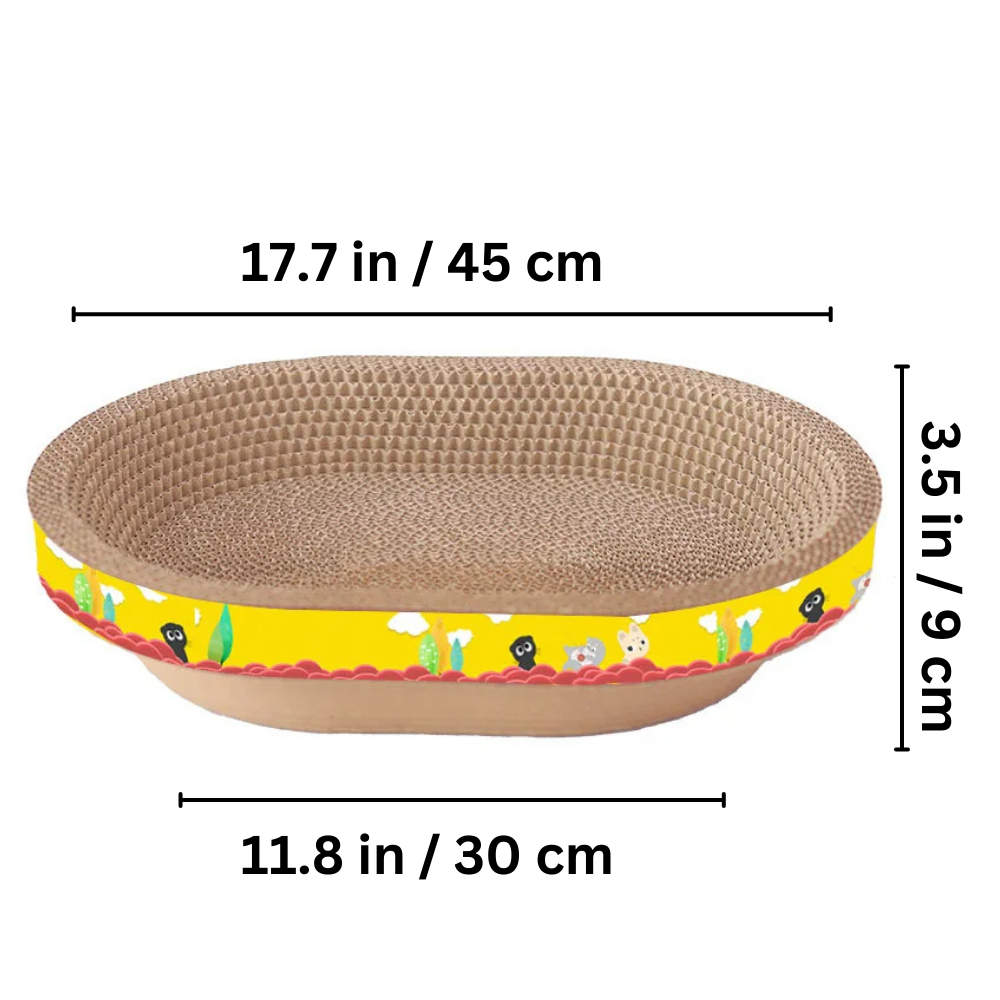 Whisker Wonderland™ Cat Bed & Scratching Board