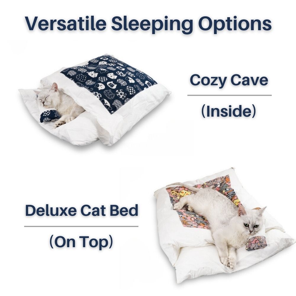 Kitty Pouch™ Cozy Cat Bed