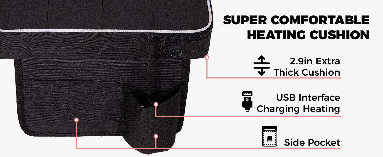 KingCamp Heating Pad Stadium Seat Cushion