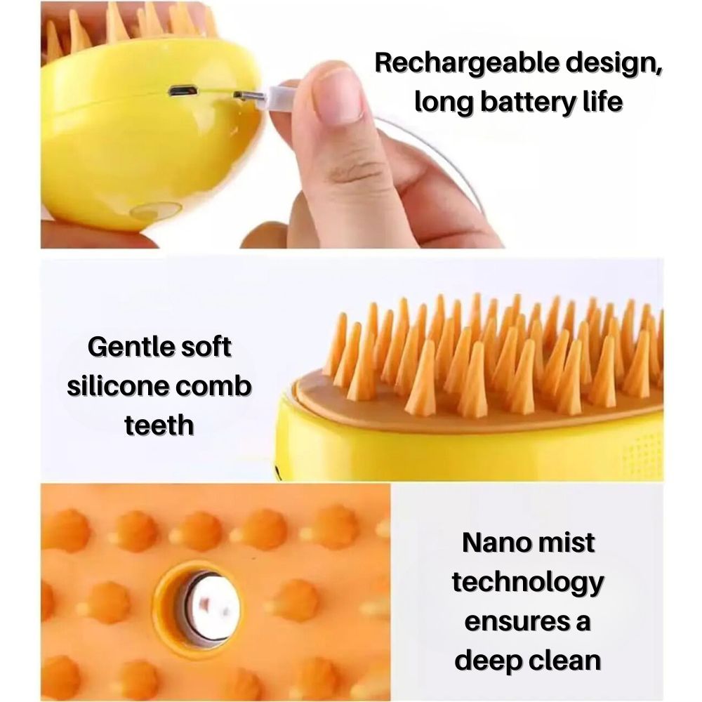 PurrSpa™ Nano Mist Cat Brush Offer