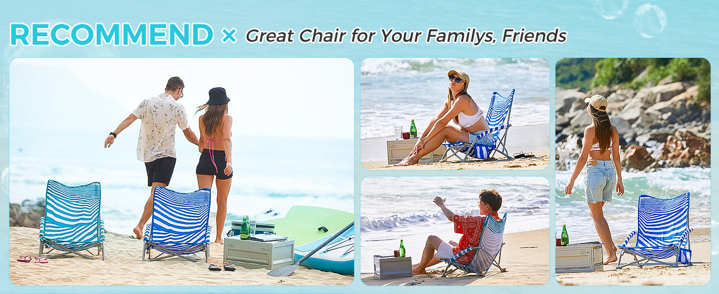 WEJOY Quick-up Beach Chair