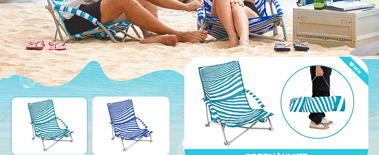 WEJOY Quick-up Beach Chair