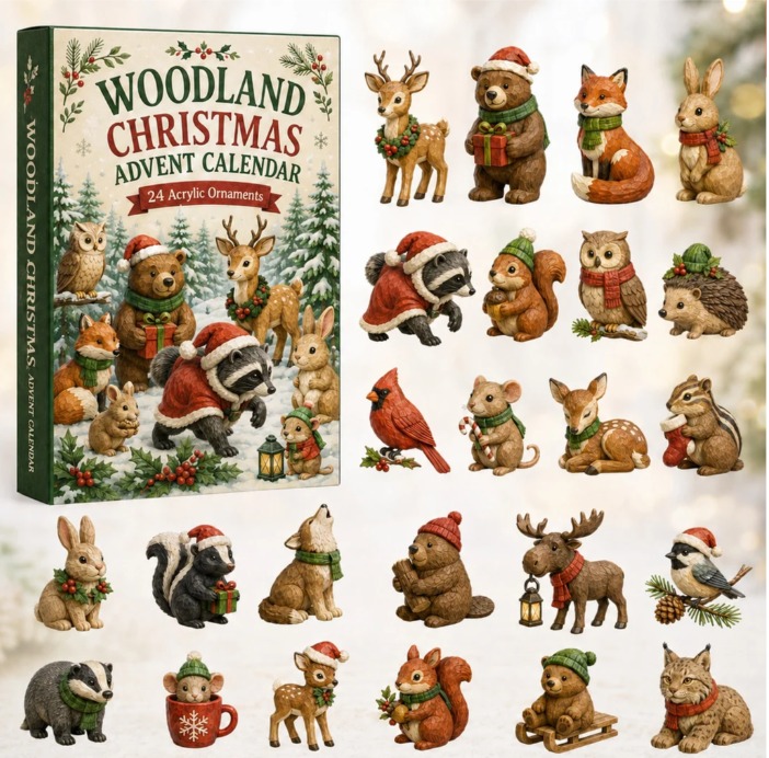 Woodland Merry Land Advent Calendar 2026 2