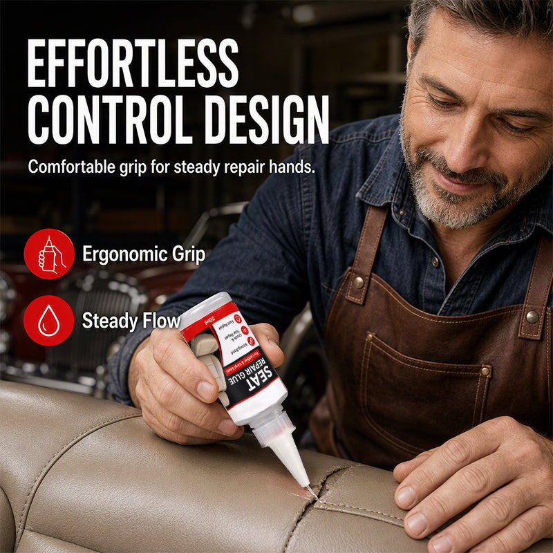 Ergonomic 20ml bottle control design for repair glue