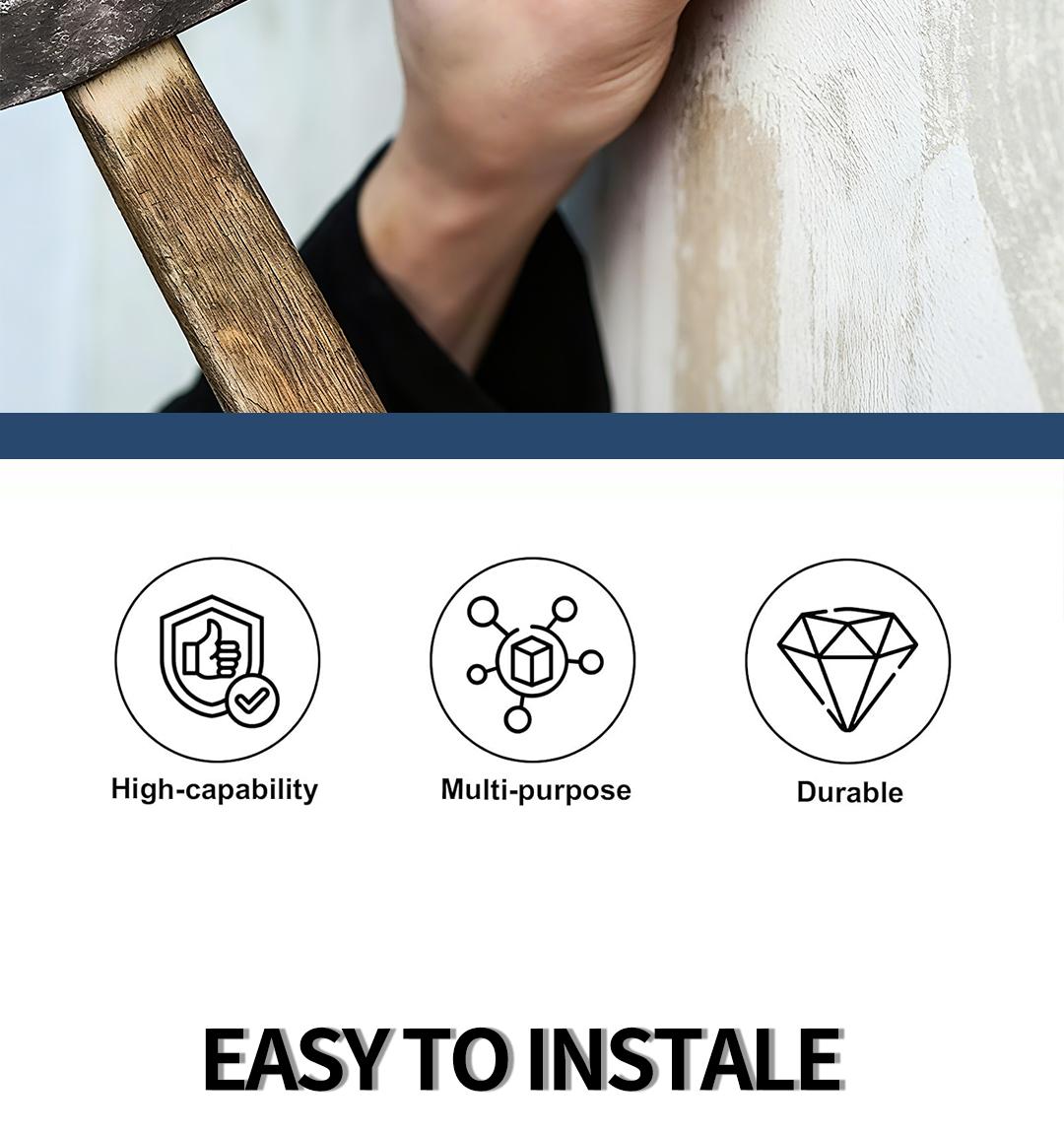Bathroom and Kitchen Rustproof Anchors