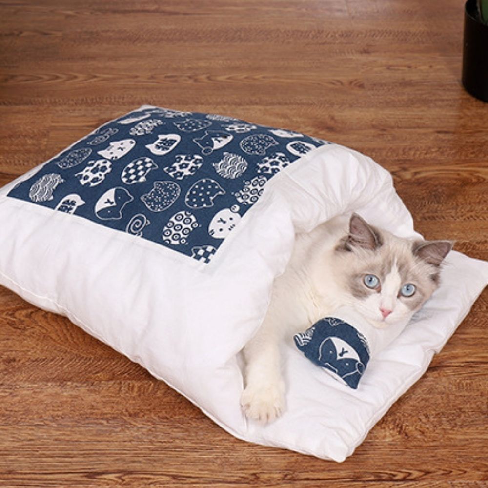 Kitty Pouch™ Cozy Cat Bed