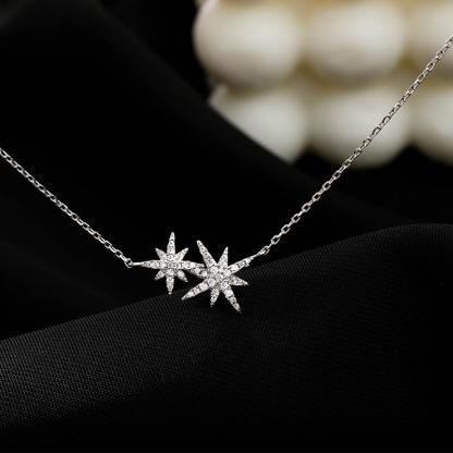 2026 Twin Moon Star Necklace
