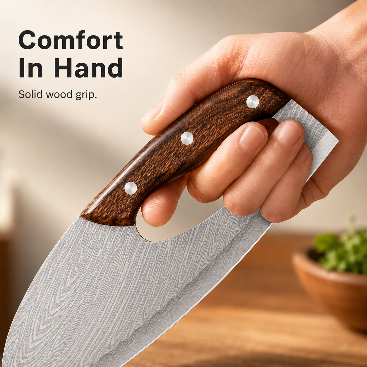 Multi purpose kitchen cutting knife
