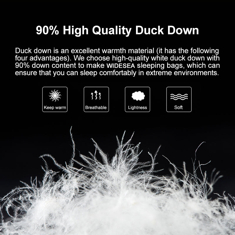 Sleeping Bag Duck Down 300/400G 90% Duck Down