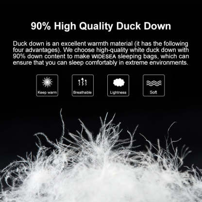 Sleeping Bag Duck Down 300/400G 90% Duck Down