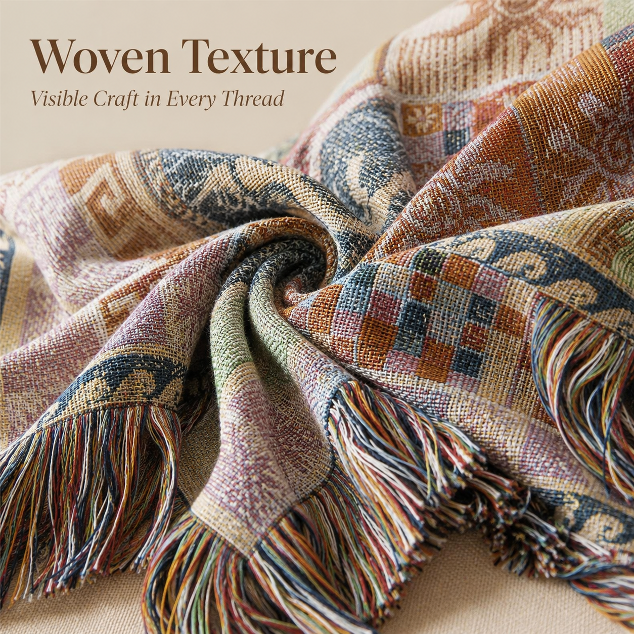 Throw blanket layered at the foot of bed bedroom decor
